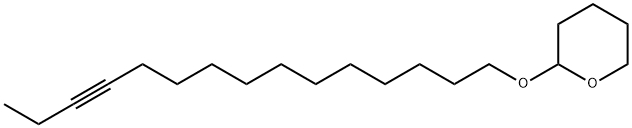 2-(12-Pentadecynyloxy)tetrahydro-2H-pyran Struktur