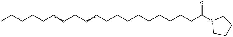 1-(1-Oxo-11,14-icosadienyl)pyrrolidine Struktur