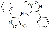 4,4'-Azobis[3-phenylisoxazol-5(4H)-one] Struktur