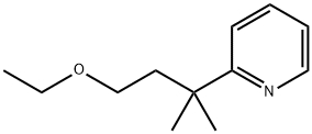 2-(3-Ethoxy-1,1-dimethylpropyl)pyridine Struktur