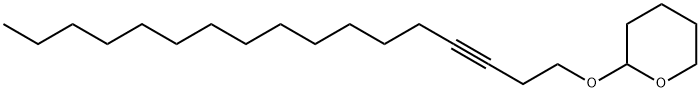 2-(3-Heptadecynyloxy)tetrahydro-2H-pyran Struktur