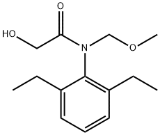 2HYDROXY26DIETHYLNMETHOXYMETHYLACETANILIDE Struktur