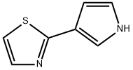 Thiazole,  2-(1H-pyrrol-3-yl)- Struktur