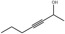 3-Heptyn-2-ol Struktur