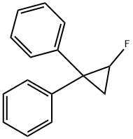 1,1'-(2-Fluorocyclopropylidene)bisbenzene Struktur