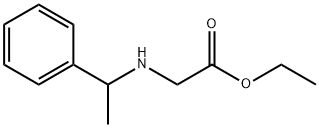 (+/-) N-TRANS[ETHOXY CARBONMETHYL]-1-PHENYLETHYLAMINE Struktur