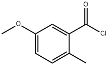 Benzoyl chloride, 5-methoxy-2-methyl- (9CI) Struktur