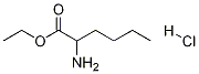 Ethyl 2-aminohexanoate hydrochloride Struktur