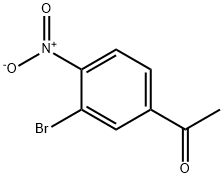 3'-Bromo-4'-nitroacetophenone Struktur