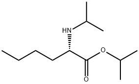 N-(1-Methylethyl)-L-norleucine 1-methylethyl ester Struktur