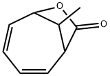 9-Methyl-7-oxabicyclo[4.2.1]nona-2,4-dien-8-one Struktur