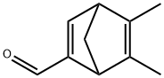 Bicyclo[2.2.1]hepta-2,5-diene-2-carboxaldehyde, 5,6-dimethyl- (9CI) Struktur