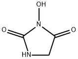 3-hydroxyimidazolidine-2,4-dione Struktur