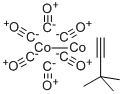 (3,3-DIMETHYL-1-BUTYNE)DICOBALT HEXACARBONYL Struktur