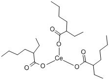 CERIUM(III) 2-ETHYLHEXANOATE Structure