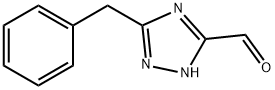 5-Phenylmethyl-1H-1,2,4-triazole-3-carbaldehyde Struktur