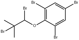 2,4,6-TRISBROMOPHENYL-(2-METHYL-2,3-DIBROMOPROPYL)ETHER Struktur