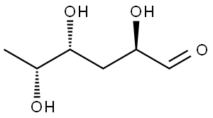 3,6-Dideoxy-D-xylo-hexose Struktur