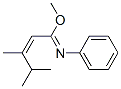 Methyl (1Z,2Z)-3,4-dimethyl-N-phenyl-2-pentenimidoate Struktur