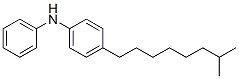 4-Isononyl-N-phenylbenzenamine Struktur