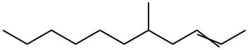 5-Methyl-2-undecene Struktur