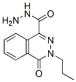 1-Phthalazinecarboxylicacid,3,4-dihydro-4-oxo-3-propyl-,hydrazide(9CI) Struktur