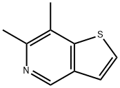 Thieno[3,2-c]pyridine, 6,7-dimethyl- (9CI) Struktur