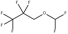 2,2,3,3,3-PENTAFLUOROPROPYL DIFLUOROMETHYL ETHER Struktur