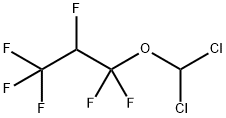 1,1,2,3,3,3-HEXAFLUOROPROPYL DICHLOROMETHYL ETHER Struktur