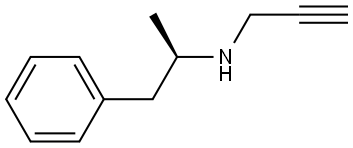 (-)-N-DeMethyl Deprenyl Struktur