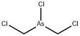 Chlorobis(chloromethyl)arsine Struktur