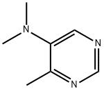 5-Pyrimidinamine, N,N,4-trimethyl- (9CI) Struktur