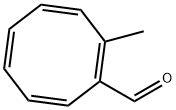 1,3,5,7-Cyclooctatetraene-1-carboxaldehyde, 2-methyl- (9CI) Struktur