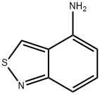 2,1-Benzisothiazol-4-amine(9CI) Struktur