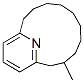 16-Azabicyclo10.3.1hexadeca-1(16),12,14-triene, 3-methyl- Struktur