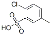 4-chlorotoluene-3-sulphonic acid Struktur