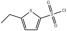 5-ethylthiophene-2-sulfonyl chloride Struktur