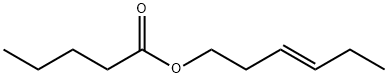 (E)-hex-3-enyl valerate Struktur