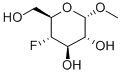 METHYL 4-DEOXY-4-FLUORO-ALPHA-D-GLUCOSIDE Struktur