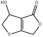 Thieno[2,3-c]furan-4(2H)-one, 3,6-dihydro-3-hydroxy- (9CI) Struktur