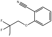 2-(2,2,2-trifluoroethoxy)benzonitrile Struktur