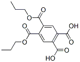 1,2,4,5-Benzene-tetracarboxylic acid, dipropyl ester Struktur