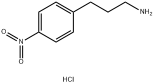 3-(4-NITROPHENYL)PROPYLAMINE HYDROCHLORIDE Struktur