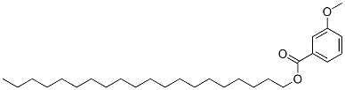 3-Methoxybenzoic acid icosyl ester Struktur