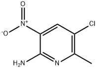 2-AMINO-3-NITRO-5-CHLORO-6-PICOLINE Struktur