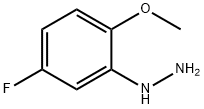 Hydrazine, (5-fluoro-2-methoxyphenyl)- (9CI) Struktur