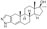 HYDROXYSTENOZOLE Struktur