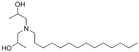 1,1'-(tetradecylimino)dipropan-2-ol Struktur