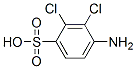 2,3-Dichlorosulfanilic acid Struktur