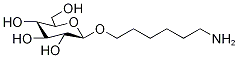 6-AMinohexyl β-D-Glucopyranoside Struktur